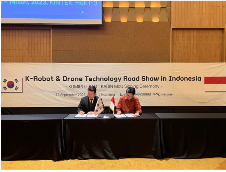 Unmanned aerial vehicle company PRENEU, Indonesia's 'Sari Technology' and MOU (2023.09.21) 썸네일