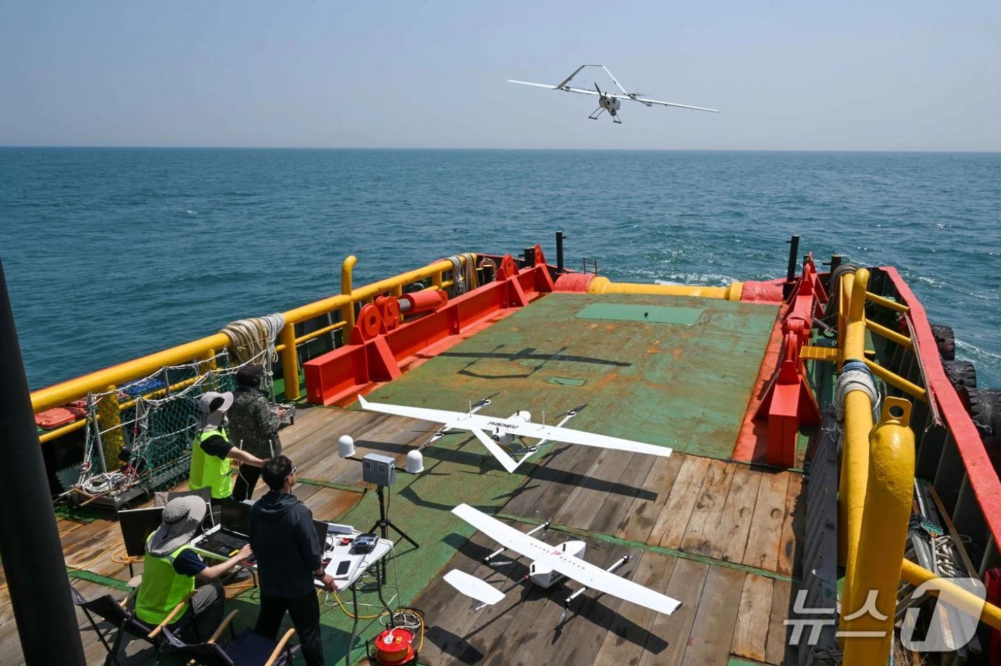 "The drone I was looking for detected the enemy"...Civilian drones use them for marine defense(2025.05.14)