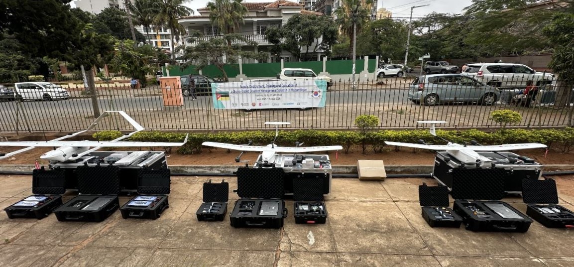 PRENEU Exports Domestic Disaster Drone to Mozambique